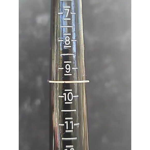 Pure Vida 925 Sterling Silver Edgy Band Ring, Size US 9.5 - Picture 5 of 10